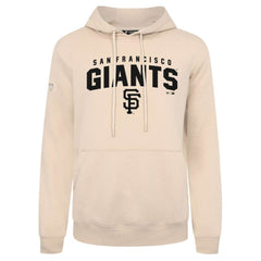 San Francisco Giants Levelwear Podium Team Arch Pullover Hoodie - Khaki Hoodies