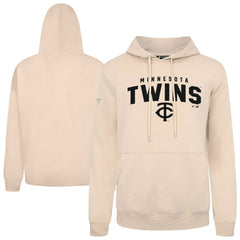 Minnesota Twins Levelwear Podium Team Arch Pullover Hoodie - Khaki Hoodies