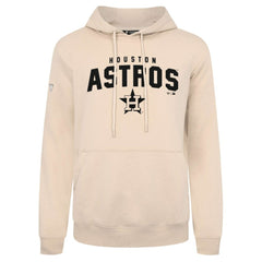 Houston Astros Levelwear Podium Team Arch Pullover Hoodie - Khaki Hoodies