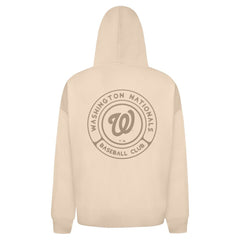 Washington Nationals Levelwear Uphill Oversized Full-Zip Hoodie - Khaki Hoodies