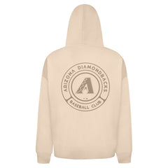 Arizona Diamondbacks Levelwear Uphill Oversized Full-Zip Hoodie - Khaki Hoodies