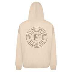 Baltimore Orioles Levelwear Uphill Oversized Full-Zip Hoodie - Khaki Hoodies