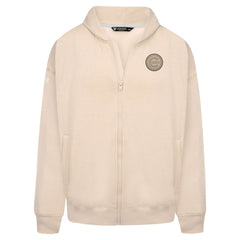Chicago Cubs Levelwear Uphill Oversized Full-Zip Hoodie - Khaki Hoodies