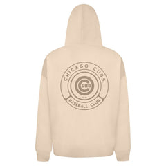 Chicago Cubs Levelwear Uphill Oversized Full-Zip Hoodie - Khaki Hoodies