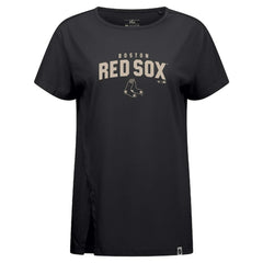 Boston Red Sox Levelwear Influx Team Arch T-Shirt - Black T-shirts