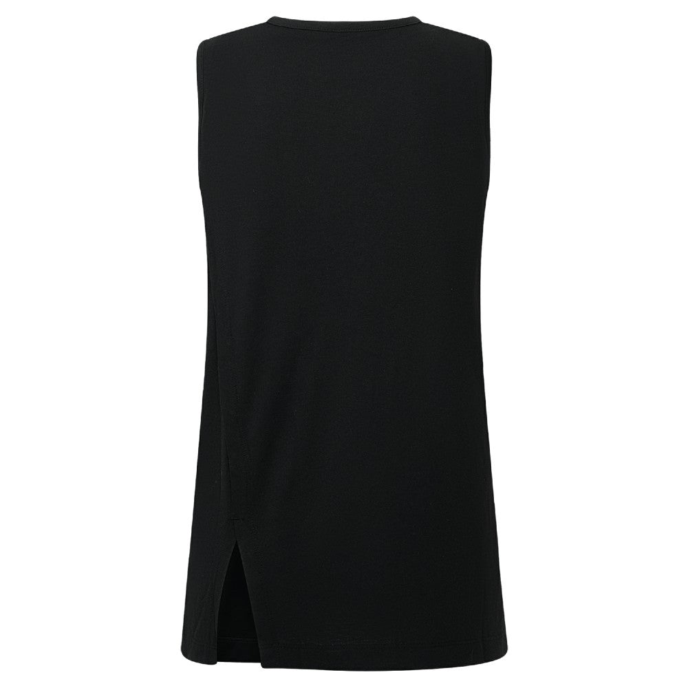 Houston Astros Levelwear Women's Influx Team Arch Tank Top - Black Tanks