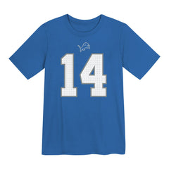 Amon-Ra St. Brown Detroit Lions Preschool Player Name & Number T-Shirt - Blue T-shirts
