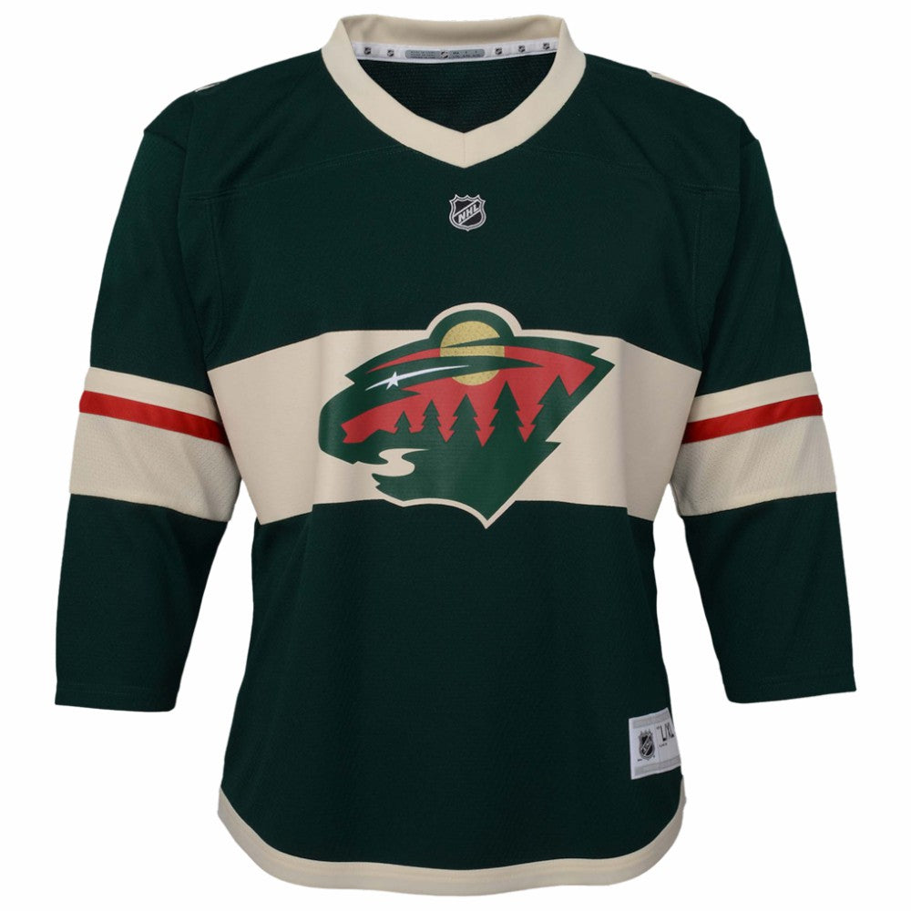 Minnesota Wild Youth Replica Custom Jersey - Green | US 202081843