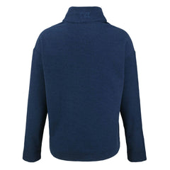 Detroit Lions Cutter & Buck Women's Hunts Point Eco Half-Snap Sweatshirt - Navy Sweatshirts