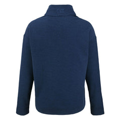 Denver Broncos Cutter & Buck Women's Hunts Point Eco Half-Snap Sweatshirt - Navy Sweatshirts
