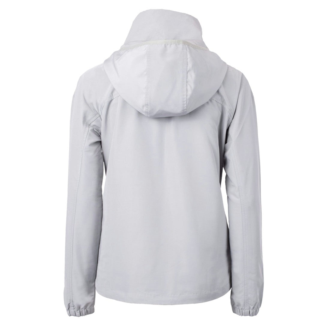 Denver Broncos Cutter & Buck Women's Charter Eco Recycled Half-Zip Hooded Anorak Jacket - Gray Jackets
