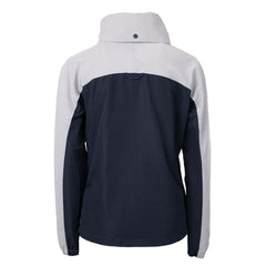 Los Angeles Chargers Cutter & Buck Women's Charter Eco Recycled Half-Zip Hooded Anorak Jacket - Navy Jackets