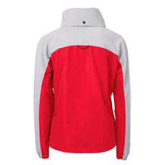 New England Patriots Cutter & Buck Women's Charter Eco Recycled Half-Zip Hooded Anorak Jacket - Red Jackets