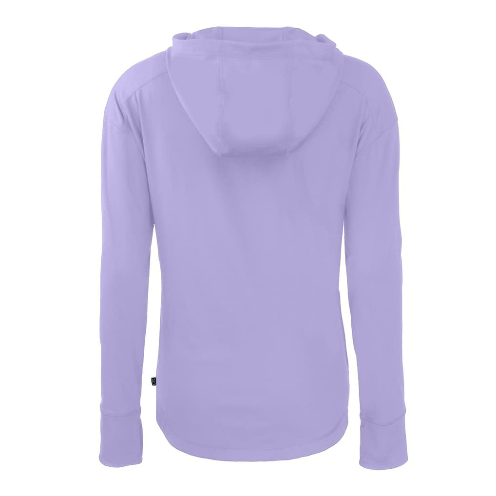 Minnesota Vikings Cutter & Buck Women's Daybreak Eco Recycled Full-Zip Hoodie Jacket - Purple Hoodies