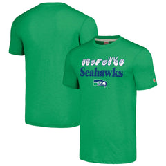 Seattle Seahawks Homage Unisex The NFL ASL Collection by Love Sign American Sign Language T-Shirt - Green T-shirts