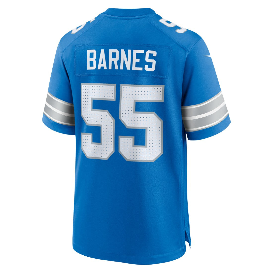 Derrick Barnes Detroit Lions Team Game Jersey - Blue Jerseys