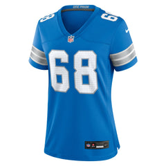 Taylor Decker Detroit Lions Women's Team Game Jersey - Blue Jerseys