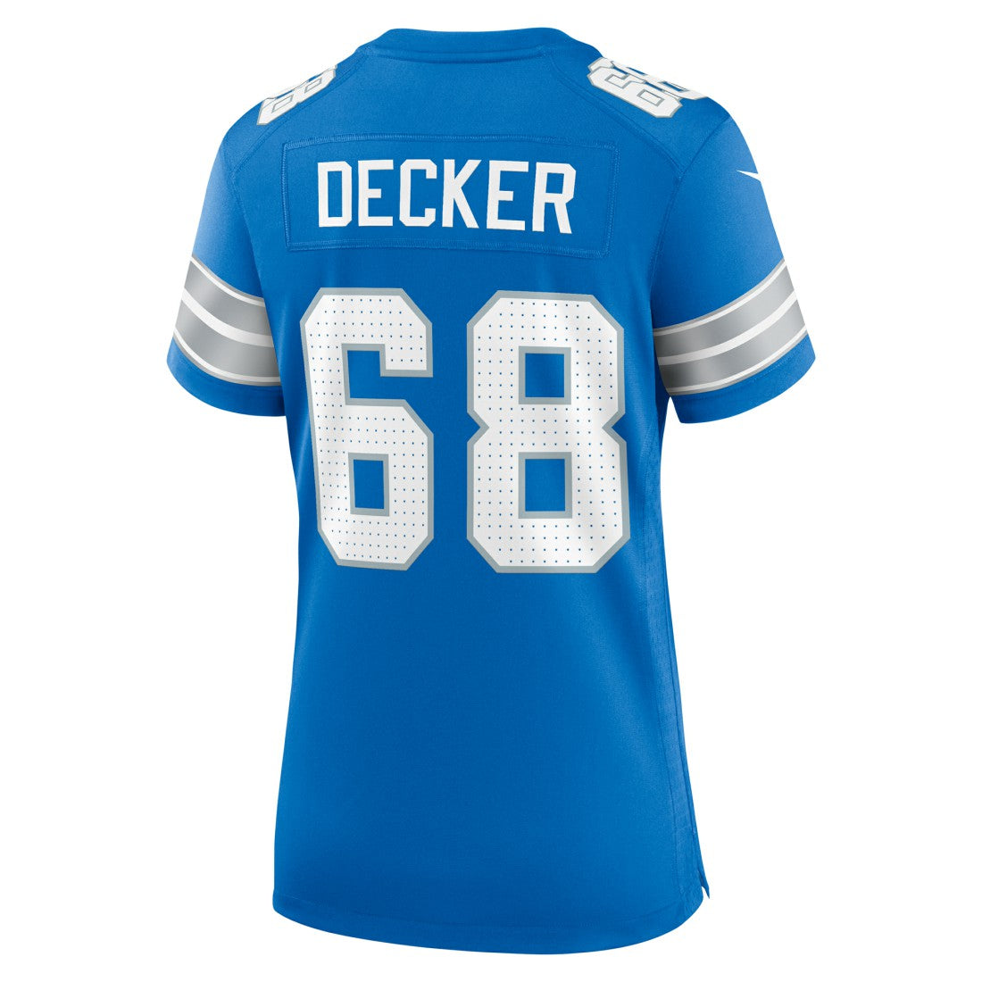 Taylor Decker Detroit Lions Women's Team Game Jersey - Blue Jerseys