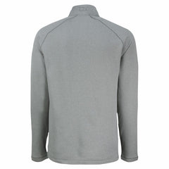 Cleveland Guardians Cutter & Buck Peshastin Eco Fleece Recycled Raglan Quarter-Zip Top - Heather Gray Tops