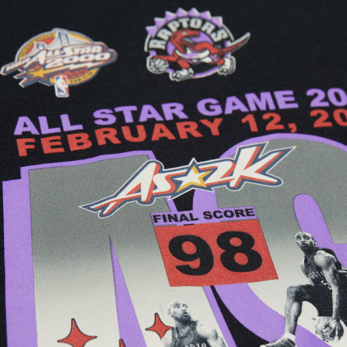 Vince Carter Toronto Raptors 2000 All-Star Game It's Over T-Shirt Black - Mitchell & Ness outlet