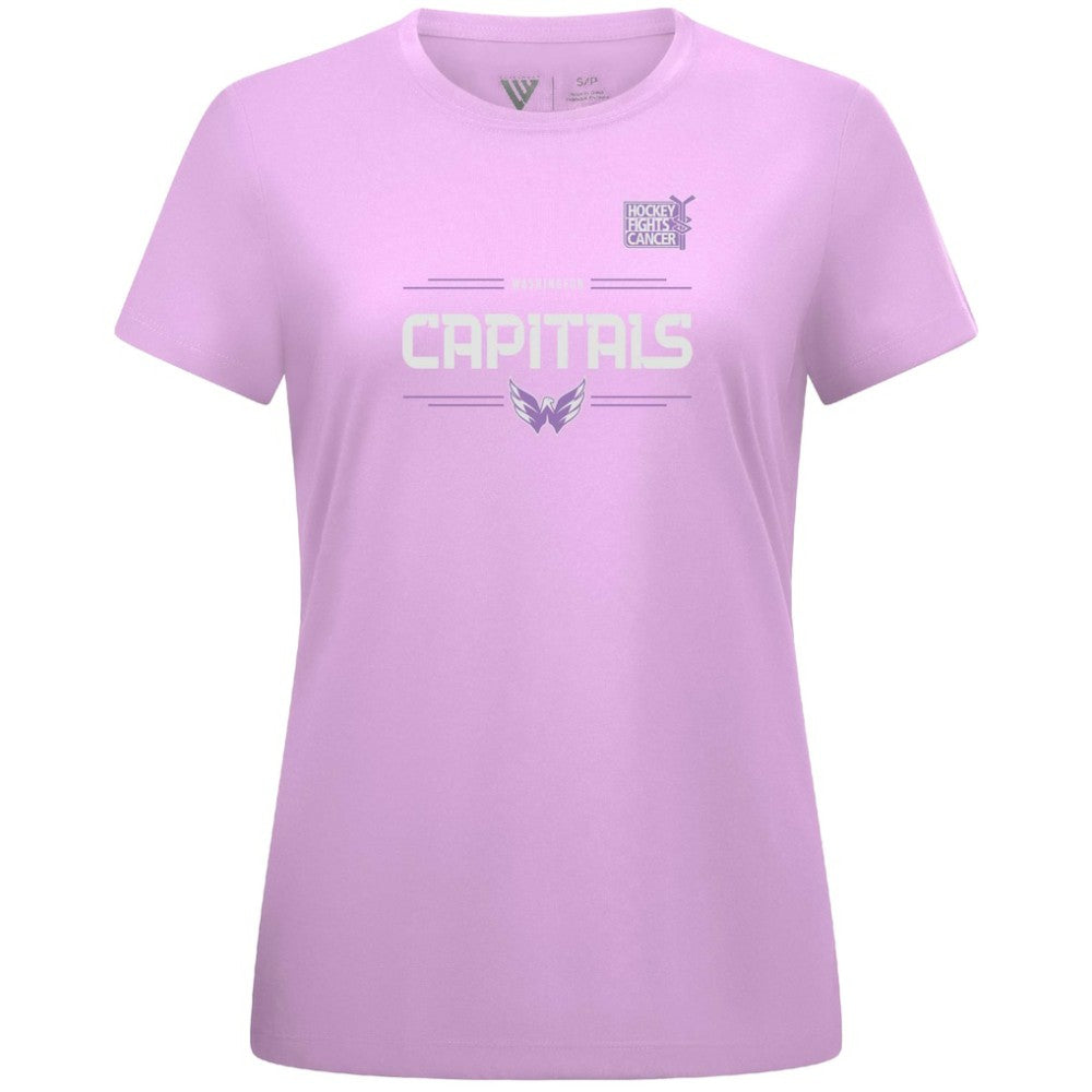 Alexander Ovechkin Washington Capitals Levelwear Women's Hockey Fights Cancer Anthem Name & Number T-Shirt - Lavender | US 202088224