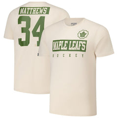 Auston Matthews Toronto Maple Leafs Levelwear 2024 NHL Military Appreciation Richmond Delta Player Name & Number T-Shirt - Khaki | US 202088252