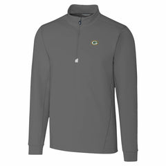 Green Bay Packers Cutter & Buck Traverse Stretch Quarter-Zip Top - Gray Tops