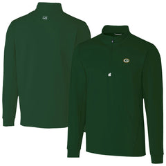 Green Bay Packers Cutter & Buck Traverse Stretch Quarter-Zip Top - Hunter Green Tops