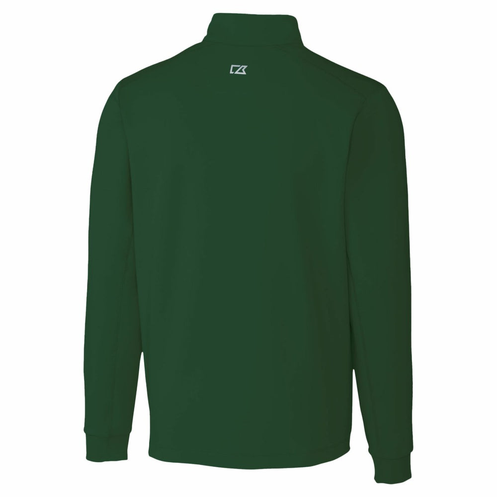 Green Bay Packers Cutter & Buck Traverse Stretch Quarter-Zip Top - Hunter Green Tops