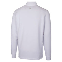 Green Bay Packers Cutter & Buck Traverse Stretch Quarter-Zip Top - White Tops