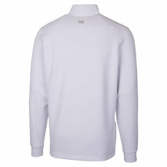 Detroit Lions Cutter & Buck Traverse Stretch Quarter-Zip Top - White Tops