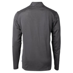 Baltimore Ravens Cutter & Buck Virtue Eco Pique Micro Stripe Quarter-Zip Jacket - Black Jackets