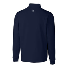 Buffalo Bills Cutter & Buck Big & Tall Traverse Eco Tri-Blend DryTec Quarter-Zip Jacket - Navy Jackets