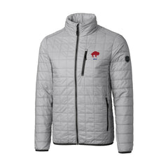 Buffalo Bills Cutter & Buck Big & Tall Rainier PrimaLoft Eco Insulated Full-Zip Puffer Jacket - Gray Jackets