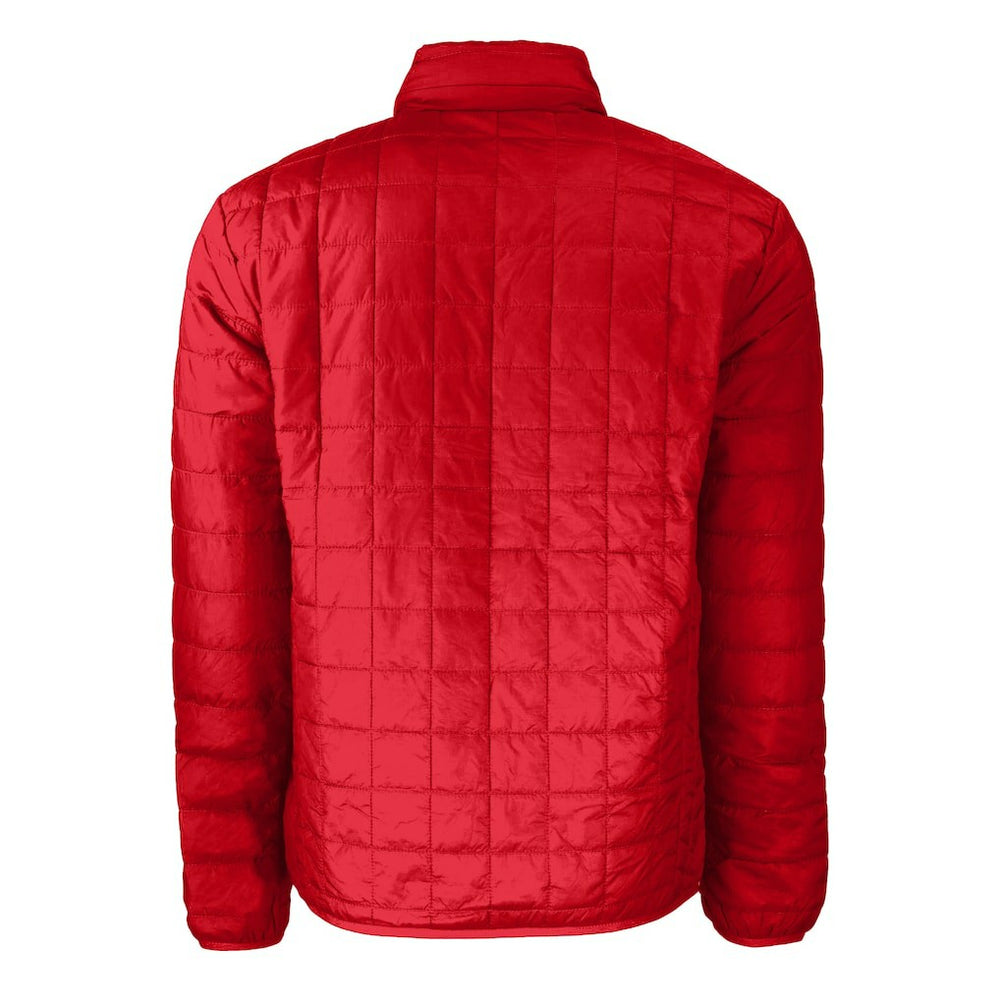 New England Patriots Cutter & Buck Big & Tall Rainier PrimaLoft Eco Insulated Full-Zip Hoodie Puffer Jacket - Red Hoodies