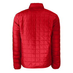 New England Patriots Cutter & Buck Big & Tall Rainier PrimaLoft Eco Insulated Full-Zip Hoodie Puffer Jacket - Red Hoodies