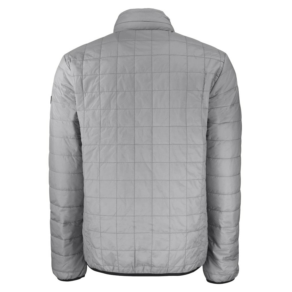 Buffalo Bills Cutter & Buck Big & Tall Rainier PrimaLoft Eco Insulated Full-Zip Hoodie Puffer Jacket - Gray Hoodies