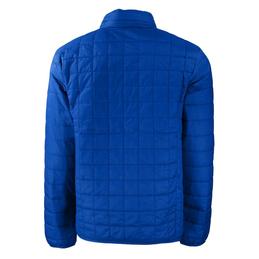 Buffalo Bills Cutter & Buck Big & Tall Rainier PrimaLoft Eco Insulated Full-Zip Hoodie Puffer Jacket - Royal Hoodies