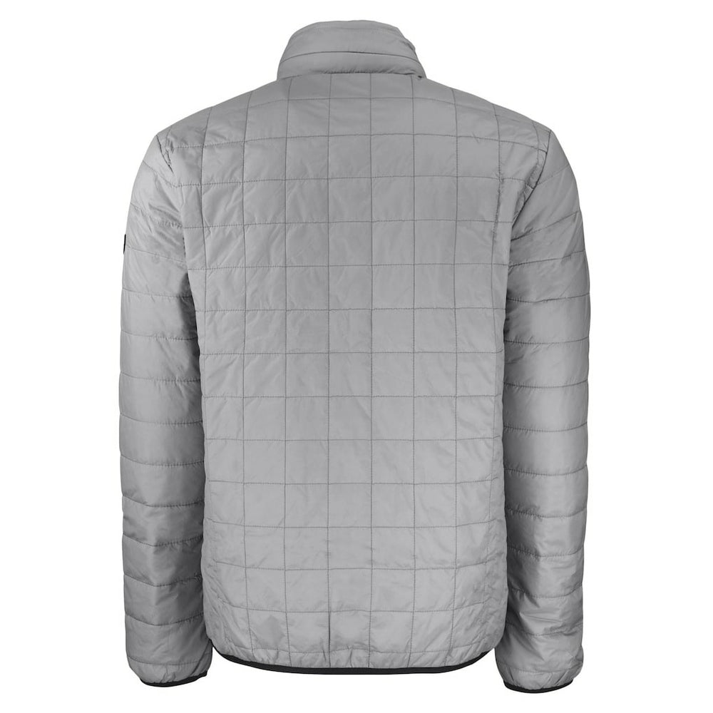Green Bay Packers Cutter & Buck Big & Tall Rainier PrimaLoft Eco Insulated Full-Zip Hoodie Puffer Jacket - Gray Hoodies