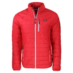 San Francisco 49ers Cutter & Buck Big & Tall Rainier PrimaLoft Eco Insulated Full-Zip Puffer Jacket - Red Jackets