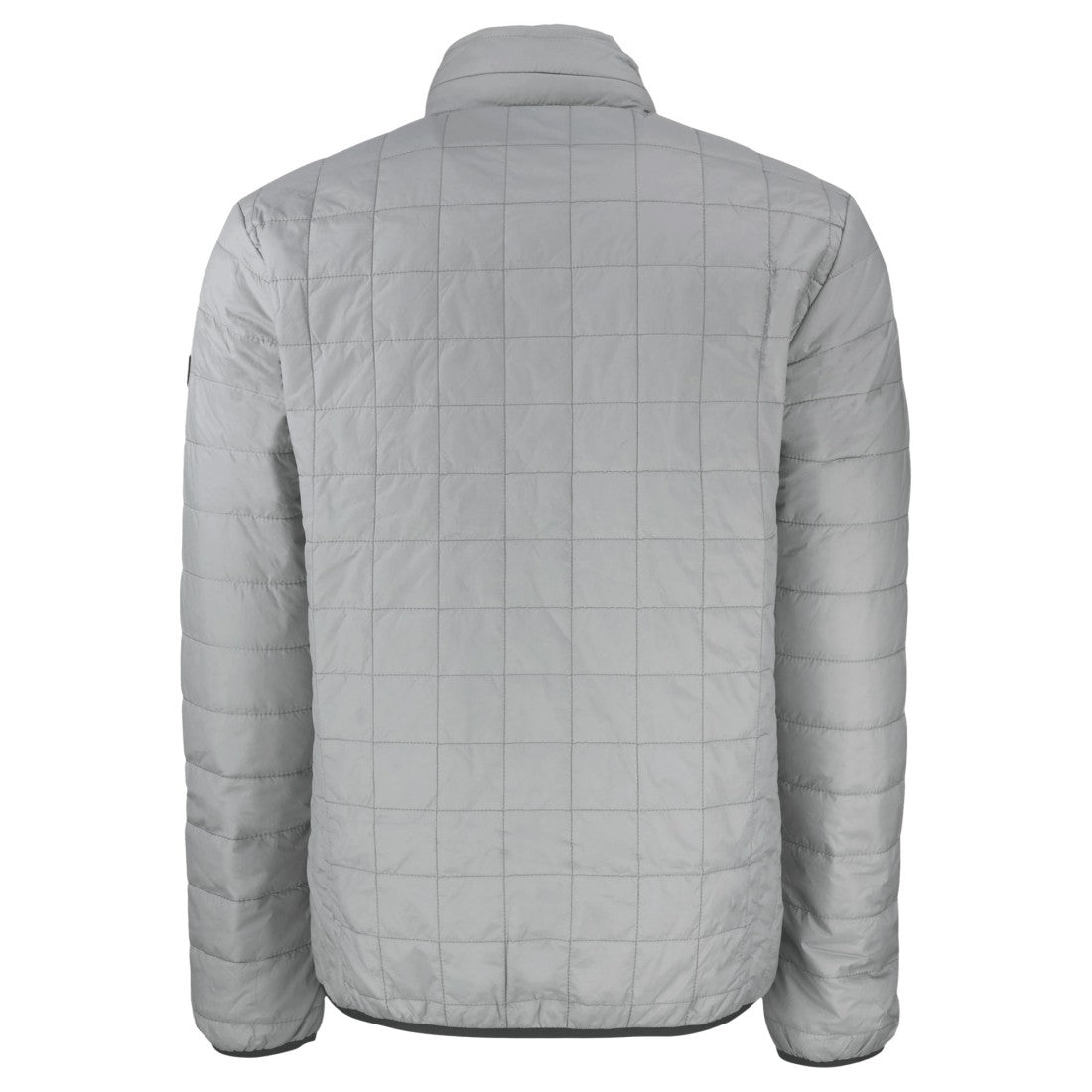 Green Bay Packers Cutter & Buck Big & Tall Rainier PrimaLoft Eco Insulated Full-Zip Puffer Jacket - Gray Jackets