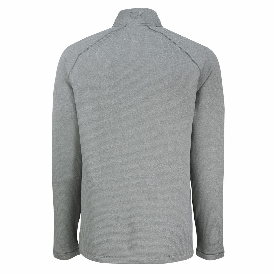 Detroit Lions Cutter & Buck Peshastin Eco Fleece Tri-Blend Raglan Recycled Quarter-Zip Jacket - Heather Gray Jackets