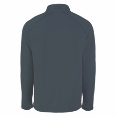 New York Jets Cutter & Buck Peshastin Eco Fleece Recycled Half-Zip Top - Heather Black Tops