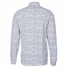 Pittsburgh Steelers Cutter & Buck Big & Tall Traverse Eco Camo Tri-Blend DryTec Quarter-Zip Jacket - Charcoal Jackets