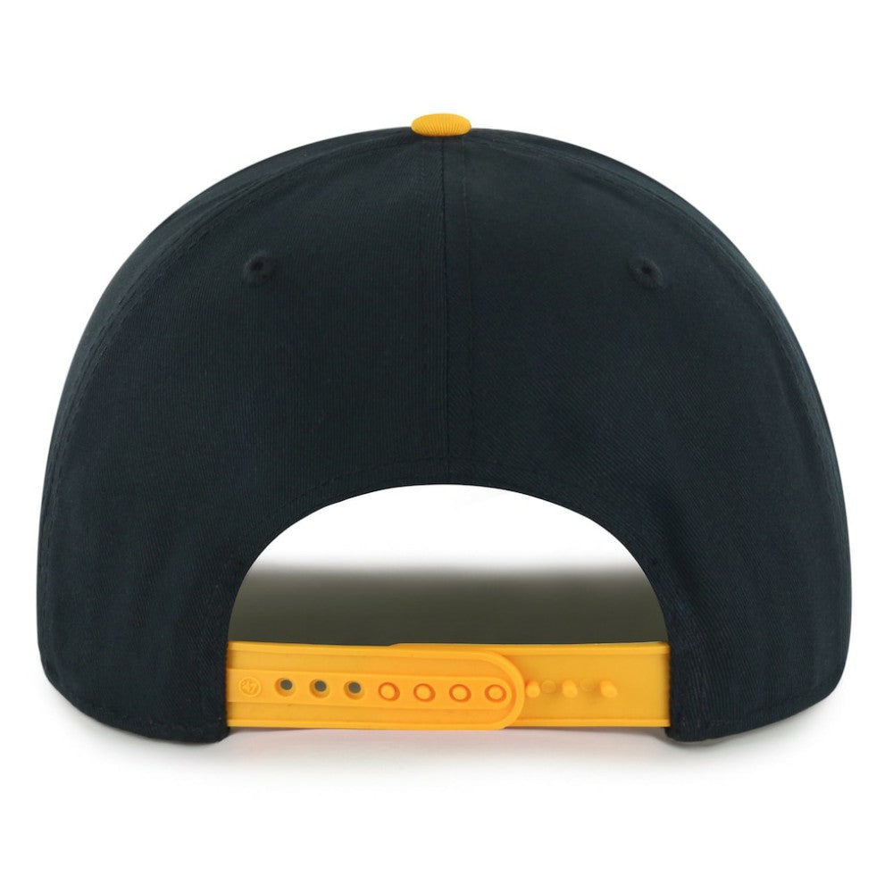 Boston Bruins '47 Dropshadow Rope Hitch Adjustable Hat - Black/Gold | US 202096284