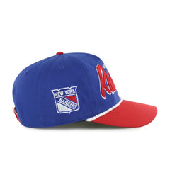 New York Rangers '47 Dropshadow Rope Hitch Adjustable Hat - Blue/Red | US 202096294