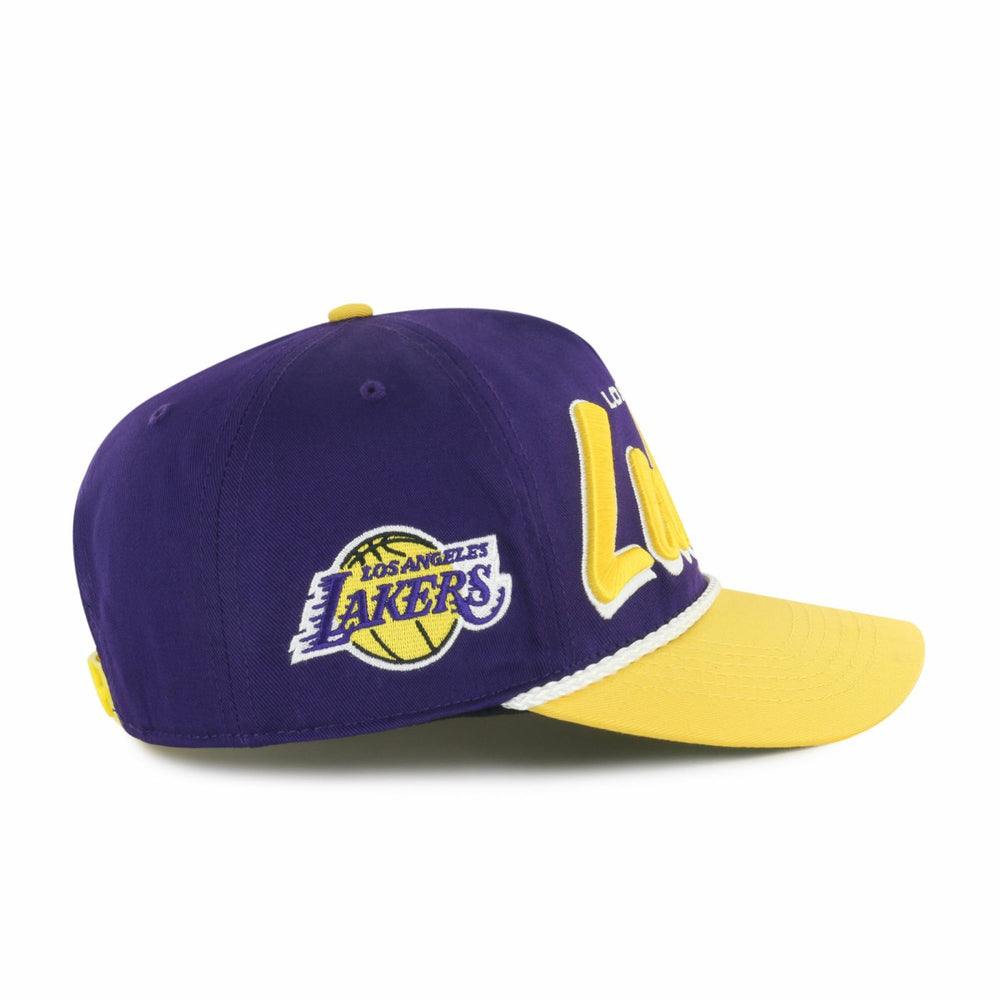 Los Angeles Lakers '47 Dropshadow Rope Hitch Adjustable Hat Purple/Gold - 47 brand outlet