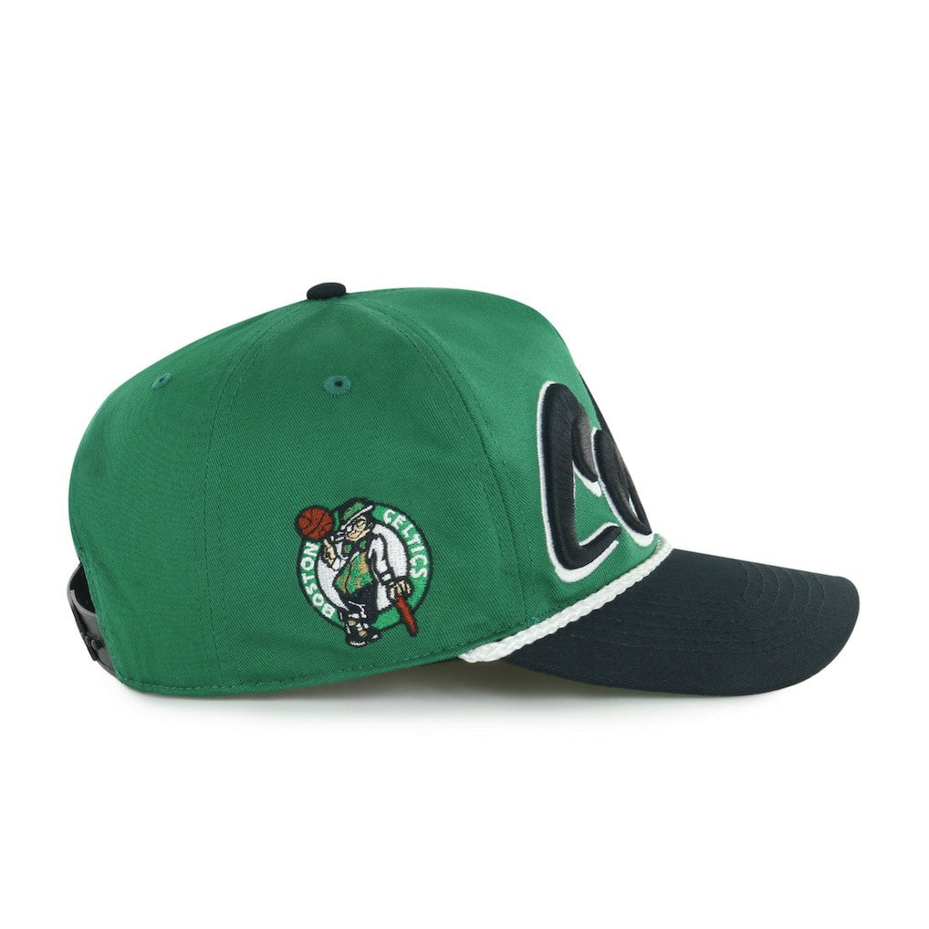 Boston Celtics '47 Dropshadow Rope Hitch Adjustable Hat Kelly Green/Black - 47 brand