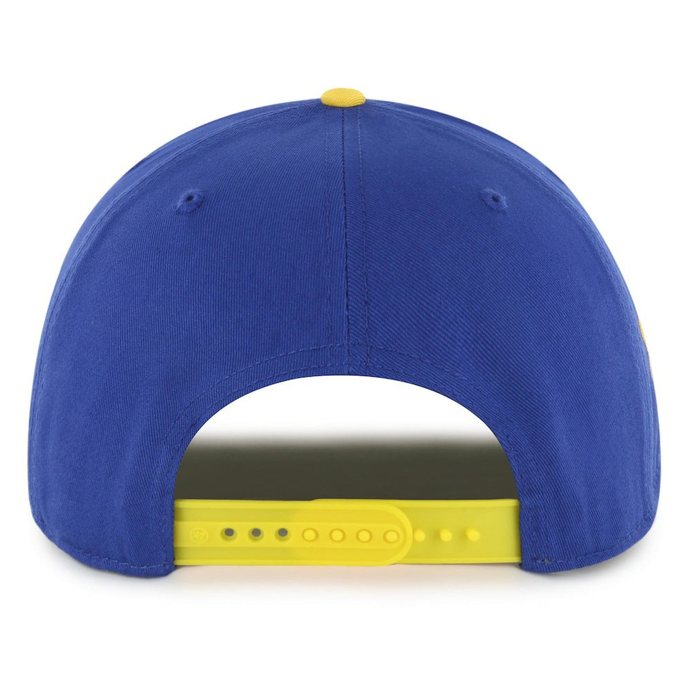 Golden State Warriors '47 Dropshadow Rope Hitch Adjustable Hat Royal/Gold - 47 brand