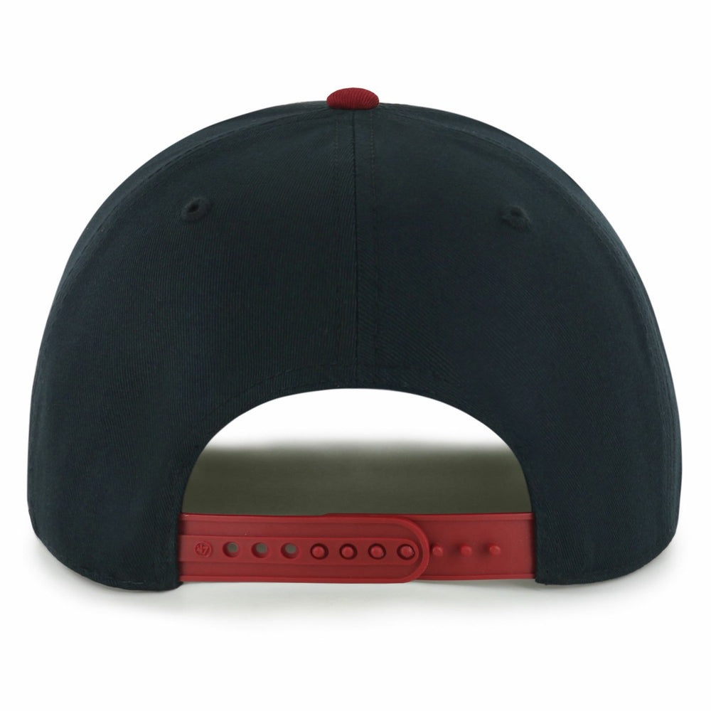 Miami Heat '47 Dropshadow Rope Hitch Adjustable Hat Black/Red - 47 brand